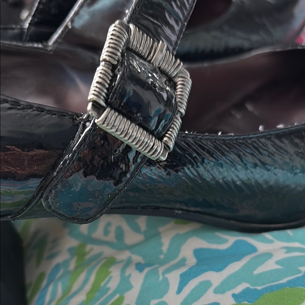 Women's Black Dress Shoes - Picture 6 of 7